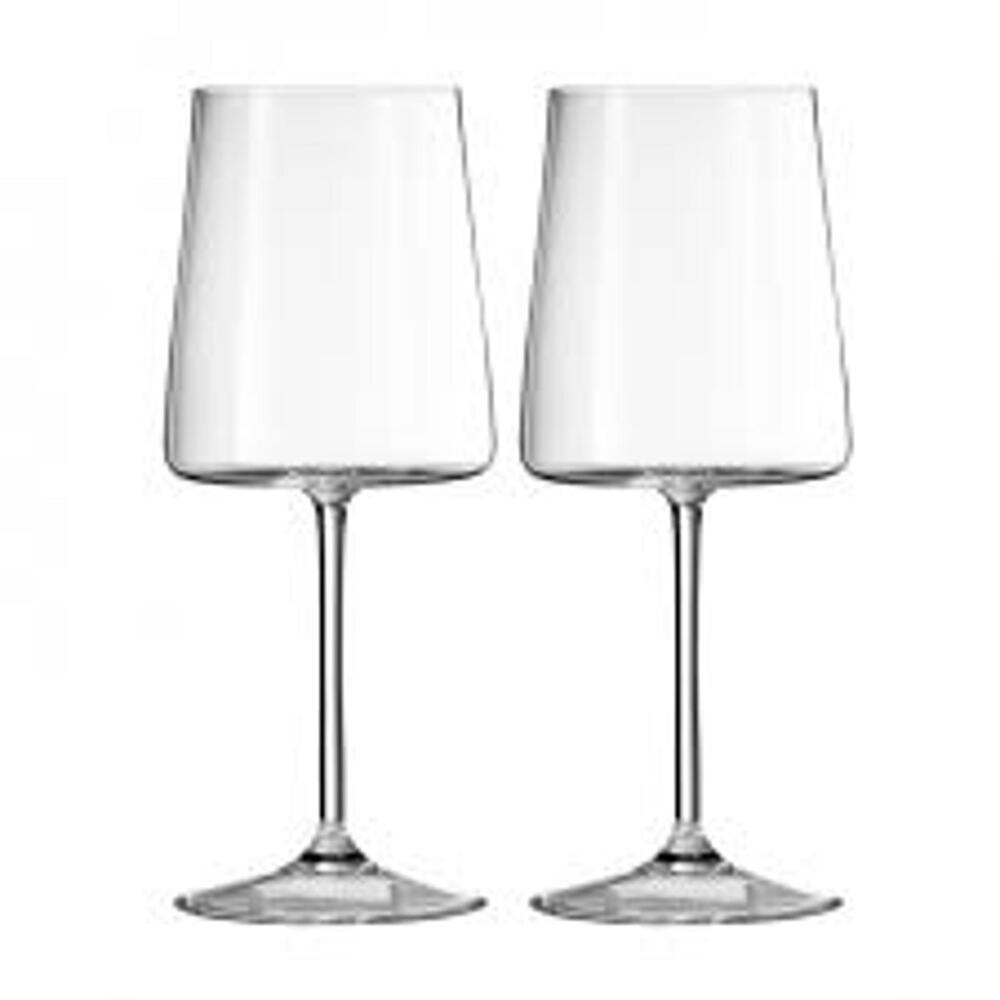 Set of 2 Vera Wang Wedgwood Vera Wang Metropolitan 440ml Red Wine Glasses